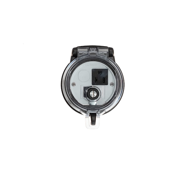Data Access Port, 3In. Base, Simplex Out